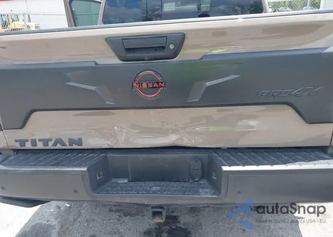 2024 Nissan Titan Pro-4X 4X4 из США, поврежденный, VIN 1N6AA1ED9RN110223